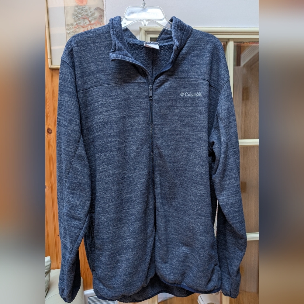 Columbia Charcoal Fleece Jacket